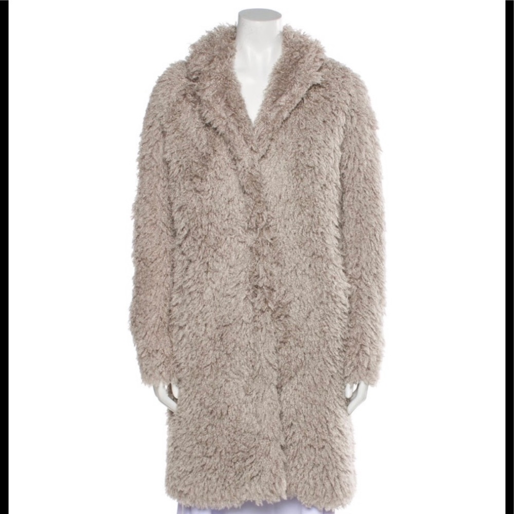 HERNO Faux Fur Jacket with Tags BRAND NEW